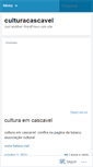 Mobile Screenshot of culturacascavel.wordpress.com