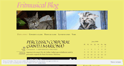 Desktop Screenshot of fritmusical.wordpress.com