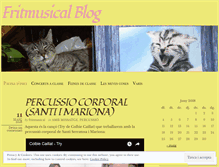 Tablet Screenshot of fritmusical.wordpress.com
