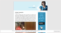 Desktop Screenshot of foodiemama.wordpress.com