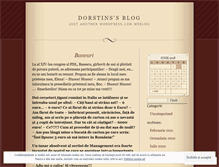 Tablet Screenshot of dorstins.wordpress.com