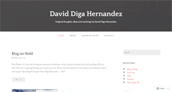 Desktop Screenshot of daviddigahernandez.wordpress.com