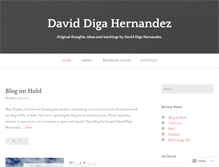 Tablet Screenshot of daviddigahernandez.wordpress.com