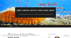 Desktop Screenshot of obatampuhuntuktipespadaanak.wordpress.com