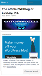 Mobile Screenshot of luulay.wordpress.com