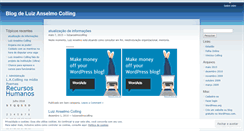 Desktop Screenshot of luizanselmocolling.wordpress.com