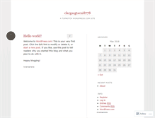 Tablet Screenshot of clargasgtacni8778.wordpress.com