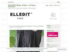 Tablet Screenshot of elledit.wordpress.com