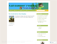 Tablet Screenshot of ivplsummerreading.wordpress.com