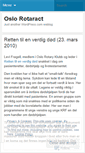 Mobile Screenshot of oslorotaract.wordpress.com