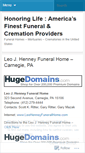 Mobile Screenshot of funeralsearch.wordpress.com