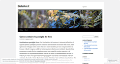 Desktop Screenshot of betafer.wordpress.com