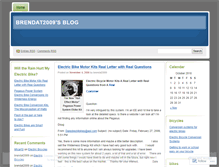 Tablet Screenshot of brendat2009.wordpress.com