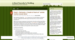Desktop Screenshot of pangahari.wordpress.com