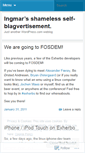 Mobile Screenshot of ingmarv.wordpress.com