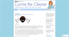 Desktop Screenshot of conniethecleaner.wordpress.com