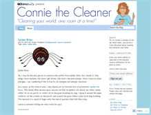 Tablet Screenshot of conniethecleaner.wordpress.com