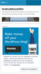Mobile Screenshot of instruktionsfilm.wordpress.com