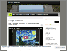 Tablet Screenshot of instruktionsfilm.wordpress.com