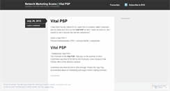 Desktop Screenshot of networkscams.wordpress.com