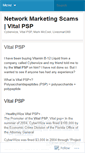 Mobile Screenshot of networkscams.wordpress.com