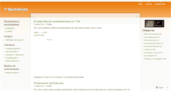 Desktop Screenshot of 1bachgrandecovian.wordpress.com
