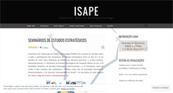 Desktop Screenshot of isape.wordpress.com