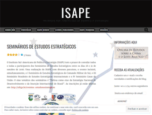 Tablet Screenshot of isape.wordpress.com