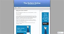 Desktop Screenshot of butlers.wordpress.com