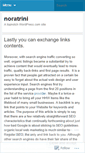Mobile Screenshot of noratrini.wordpress.com