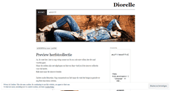 Desktop Screenshot of diorelle.wordpress.com