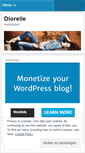 Mobile Screenshot of diorelle.wordpress.com