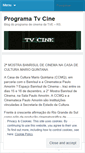 Mobile Screenshot of programatvcine.wordpress.com