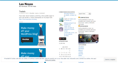 Desktop Screenshot of lasnoyas.wordpress.com