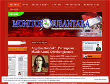 Tablet Screenshot of monitornusantara.wordpress.com