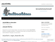 Tablet Screenshot of jalinchinujalinchinu.wordpress.com