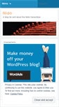 Mobile Screenshot of nidomilk.wordpress.com