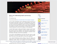 Tablet Screenshot of nidomilk.wordpress.com