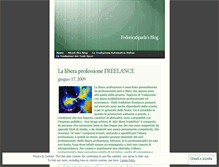 Tablet Screenshot of federicasparla.wordpress.com