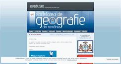 Desktop Screenshot of geografiegj.wordpress.com