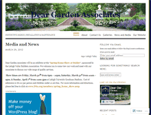 Tablet Screenshot of deargardenassociates.wordpress.com