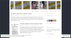 Desktop Screenshot of expatnoypi.wordpress.com