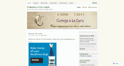 Desktop Screenshot of coringaalacarte.wordpress.com