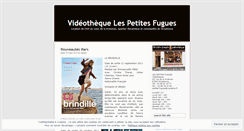 Desktop Screenshot of petitesfugues.wordpress.com