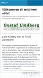 Mobile Screenshot of gustaflindborg.wordpress.com