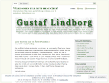 Tablet Screenshot of gustaflindborg.wordpress.com