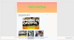 Desktop Screenshot of fakhrialief.wordpress.com