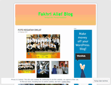 Tablet Screenshot of fakhrialief.wordpress.com