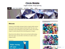 Tablet Screenshot of circlemobile.wordpress.com