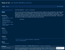 Tablet Screenshot of harptea.wordpress.com